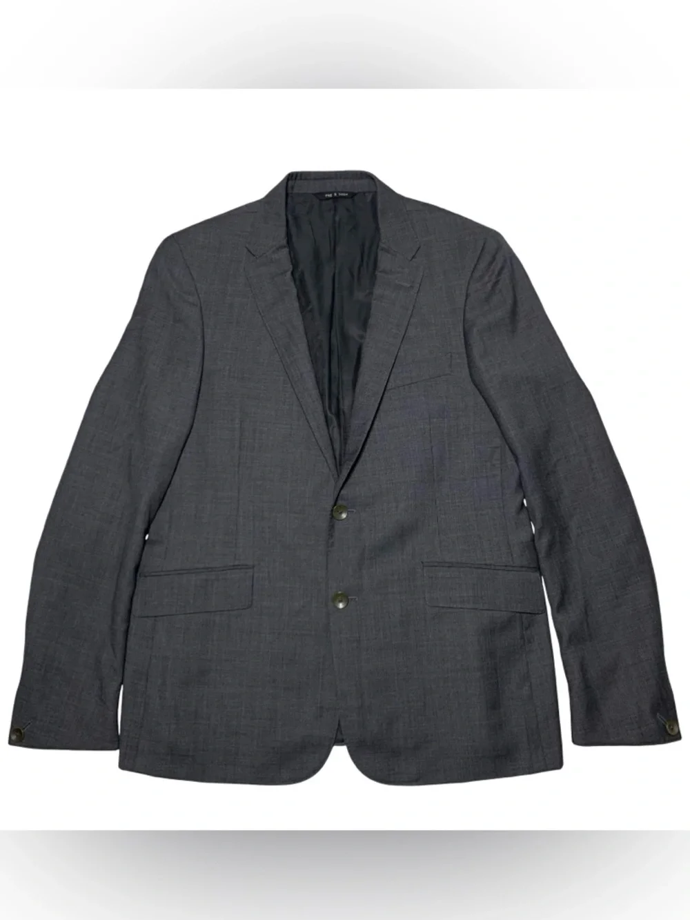 Rag & Bone Blazer Suit 100% Wool Gray Mens Size US 40 Pant Size 30x32 - Picture 2 of 14